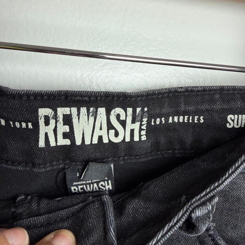 Rewash Women's Black Shorts - Picture 7 of 8